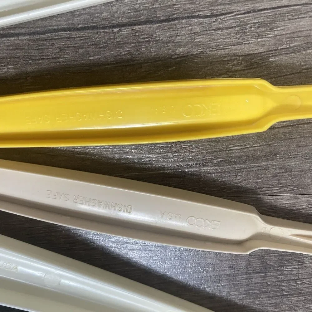 6 pc Vintage Nylon Plastic Kitchen Utensils Mixed Lot Echo Ensar Tailor Made USA